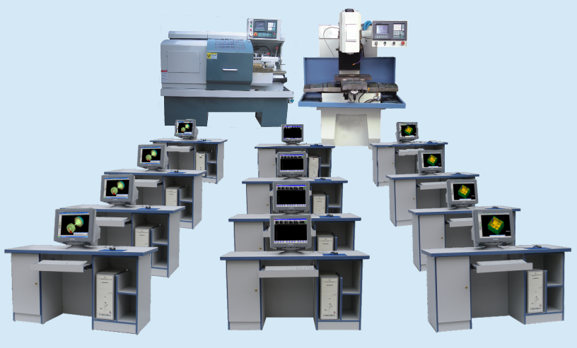 网络型教学生产两用数控机床机电一体化培训系统