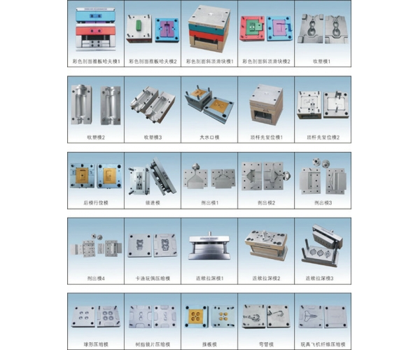 铝合金模具拆装模型