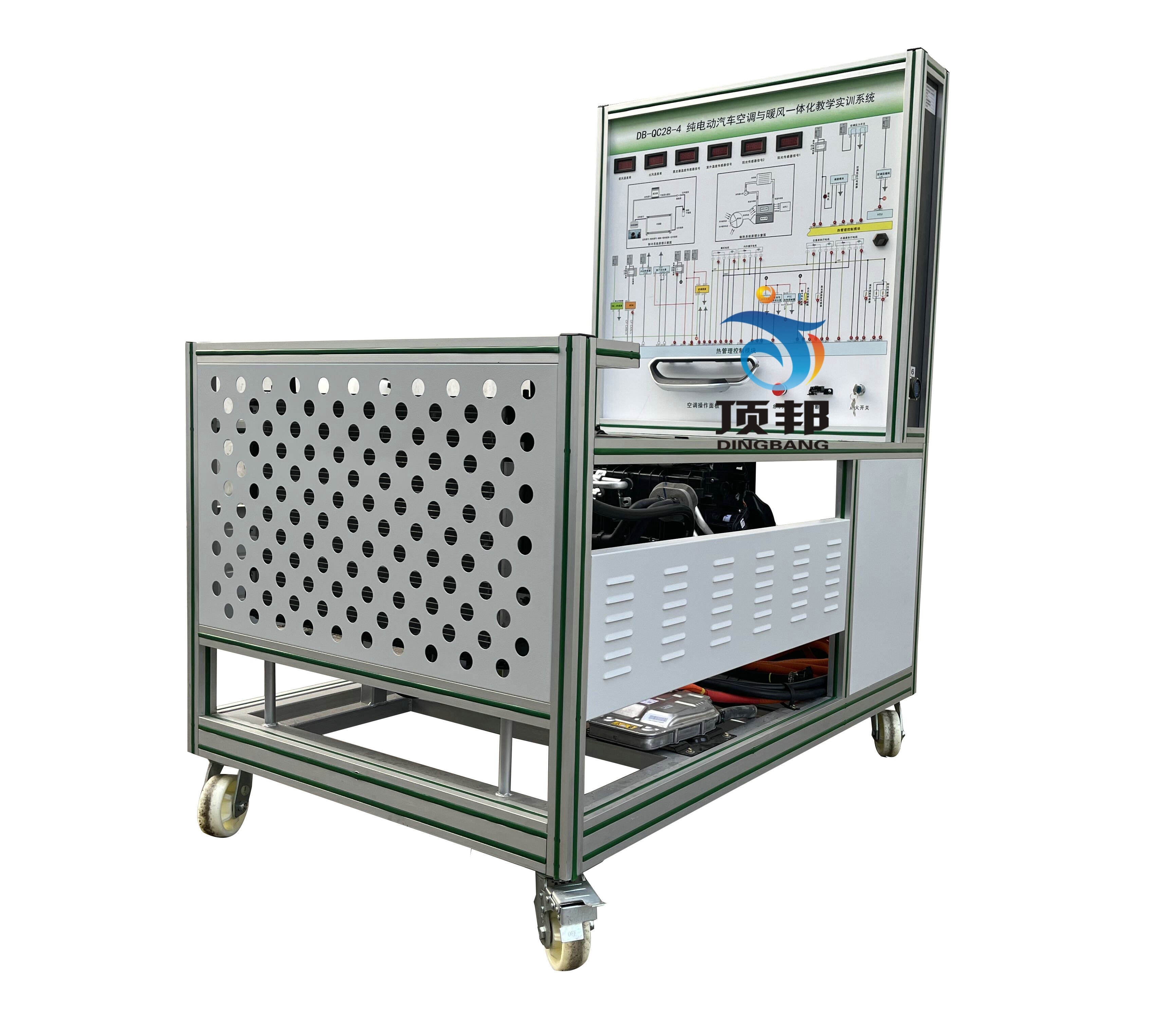 纯电动汽车空调与暖风一体化教学实训系统